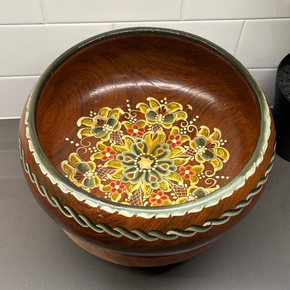 Norwegian Wooden Bowl
